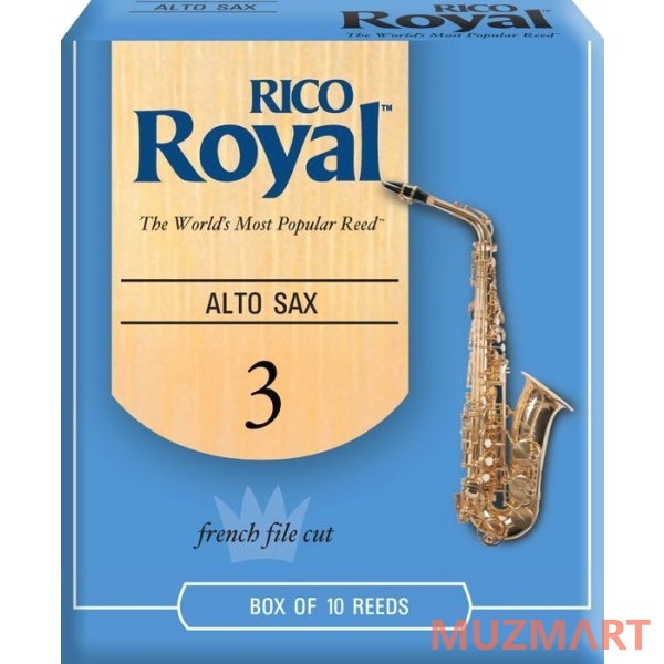 Rico RJB1030 Royal №3 Трости для саксофона альт 10 шт.