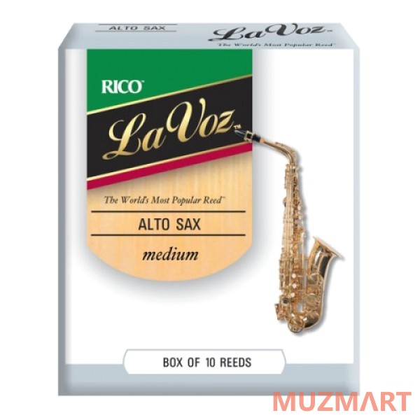 Rico RJC10MD La Voz Medium Трости для саксофона альт 10 шт