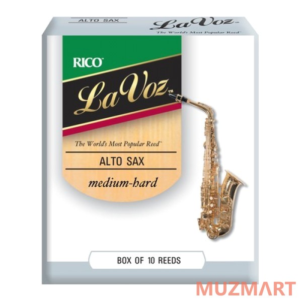 Rico RJC10MH La Voz Medium Hard Трости для саксофона альт 10 шт.