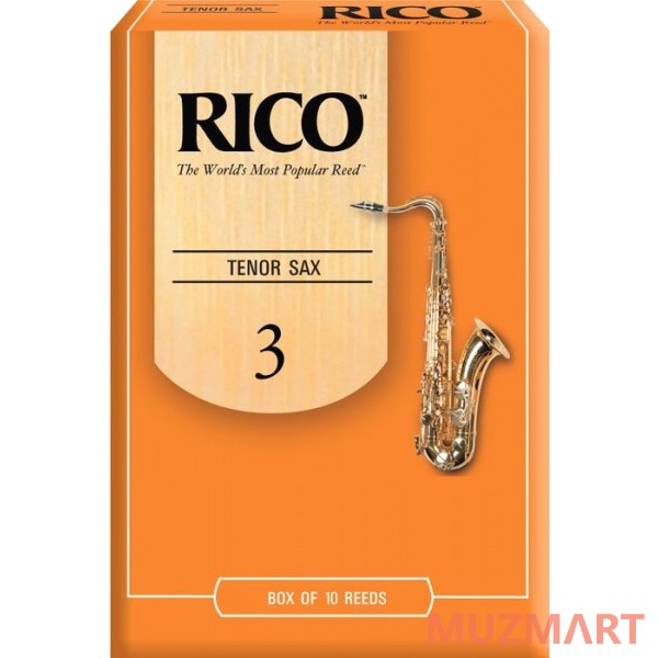 Rico RKA1030 №3 Трости для саксофона тенор (10 шт)