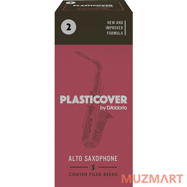 Rico RRP05ASX200 Plasticover №2 Трости для саксофона альт 5 шт.