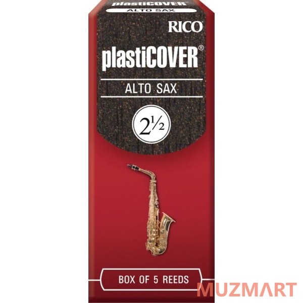 Rico RRP05ASX250 Plasticover №2,5 Трости для саксофона альт 5 шт.