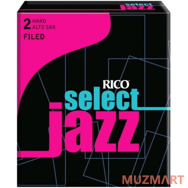 Rico RSF10ASX2H Select Jazz Filed 2H Трости для саксофона альт 10 шт.