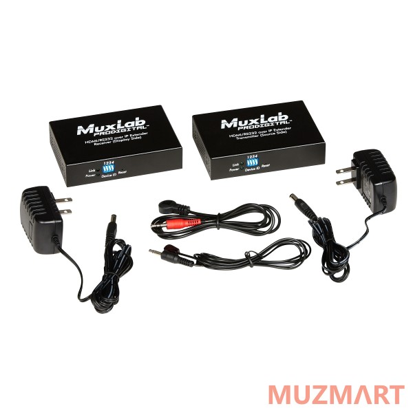 Muxlab 500753-RX Приемник-декодер HDMI / RS232 over IP
