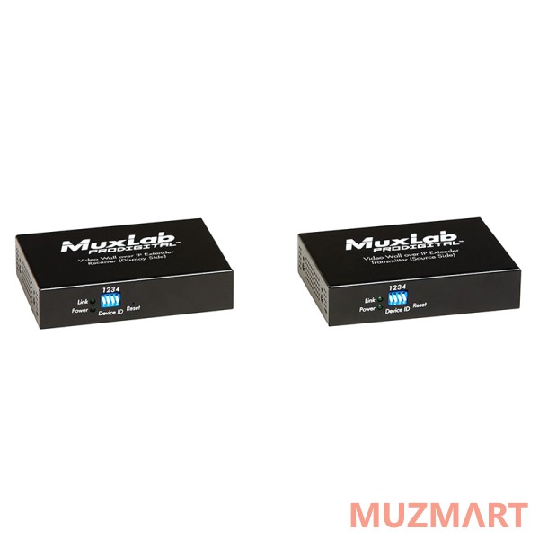 Muxlab 500754-RX Приемник-декодер HDMI / RS232 over IP с PoE
