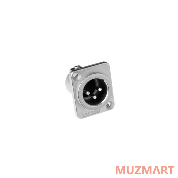 Amphenol AC3MMDZ Разъем XLR панельный папа