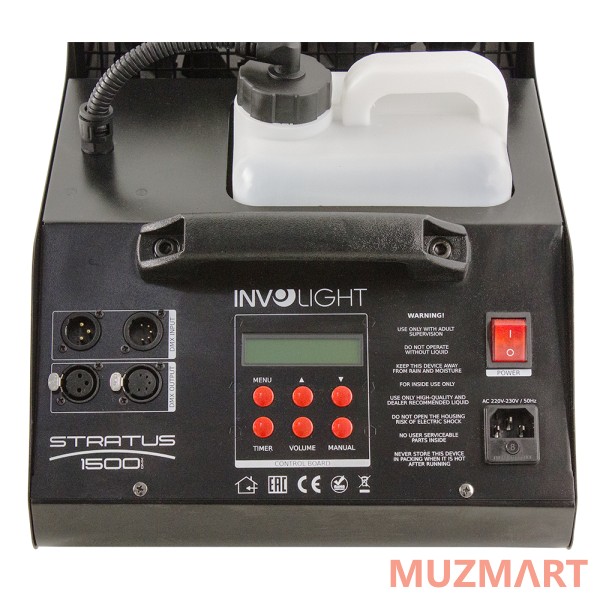 Involight Stratus1500DMX Генератор тумана (Hazer) 1500 Вт