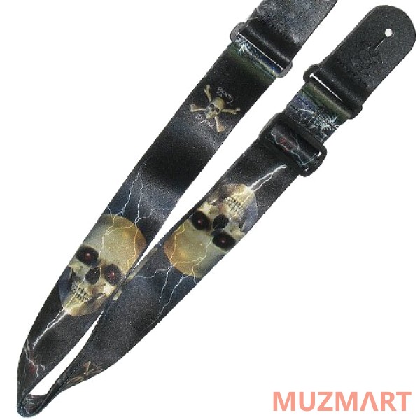 SX GSP2/LS (Lightning Skull) Гитарный ремень