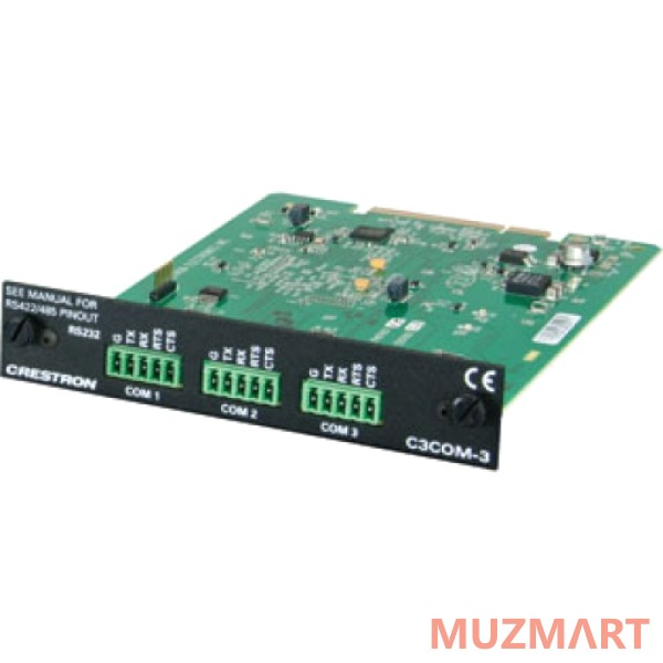 Crestron C3COM-3 Плата расширения
