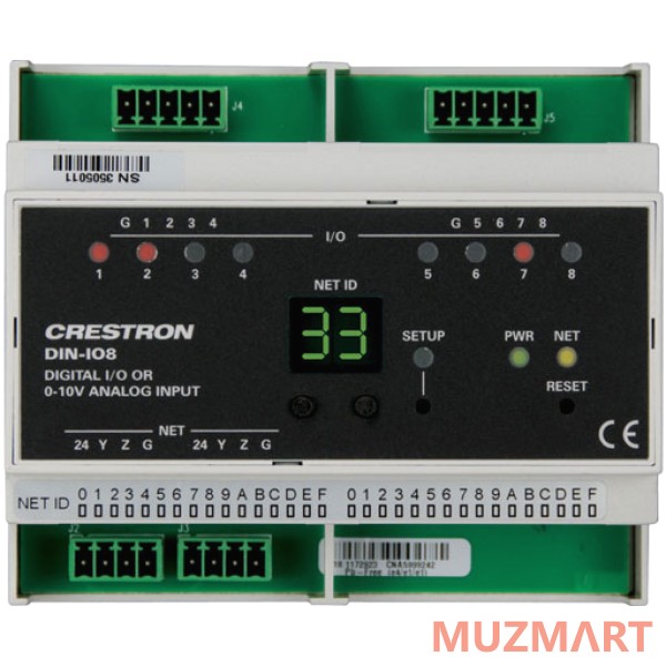 Crestron DIN-IO8 Модуль интерфейсный