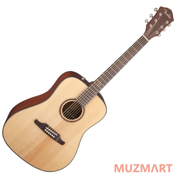 Fender F1000 DREADNOUGHT NATURAL акустическая гитара, цвет натуральный