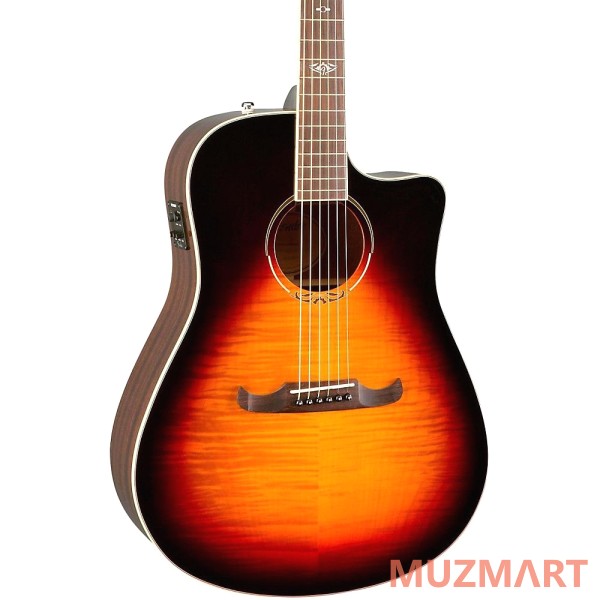 Fender T-Bucket 300-CE, 3-Color Sunburst Электроакустическая гитара