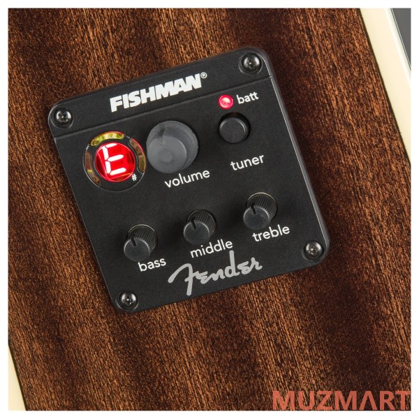 Fender T-Bucket 300-CE, 3-Color Sunburst Электроакустическая гитара