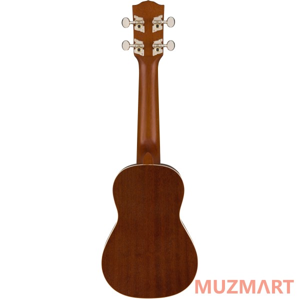 Fender UKULELE SEASIDE-NAT укулеле сопрано, цвет натуральный