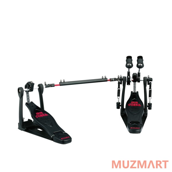 Tama HP600DTWBK IRON COBRA 600 TWIN PEDAL LIMITED EDTITION двойная педаль для барабана (с цепью)