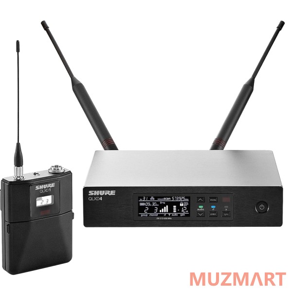 Shure QLXD14E P51 710 - 782 MHz Инструментальная радиосистема