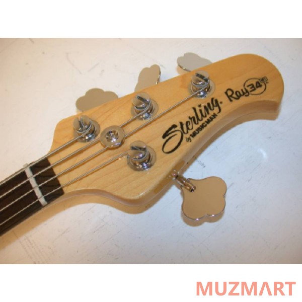 Sterling by Music Man RAY34CAFL/BK бас-гитара 4-струнная, безладовая