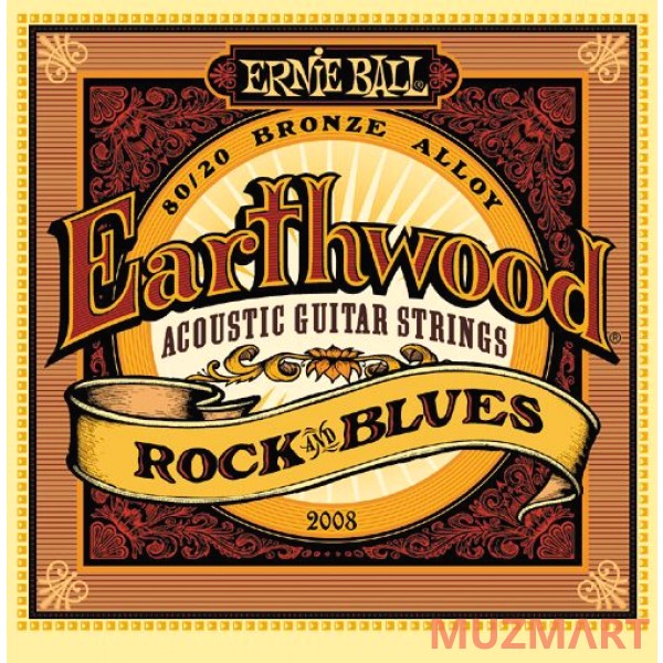 Ernie Ball 2008 струны для акустической гитары