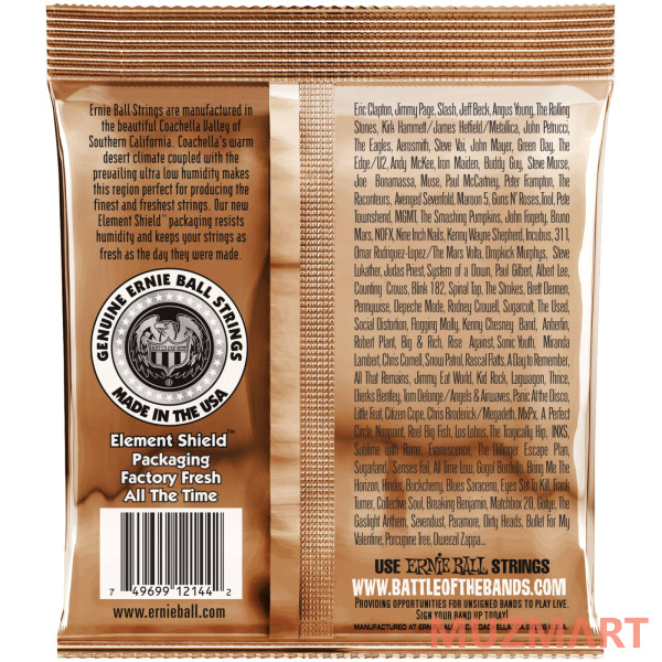 Ernie Ball 2144 Струны для акустической гитары