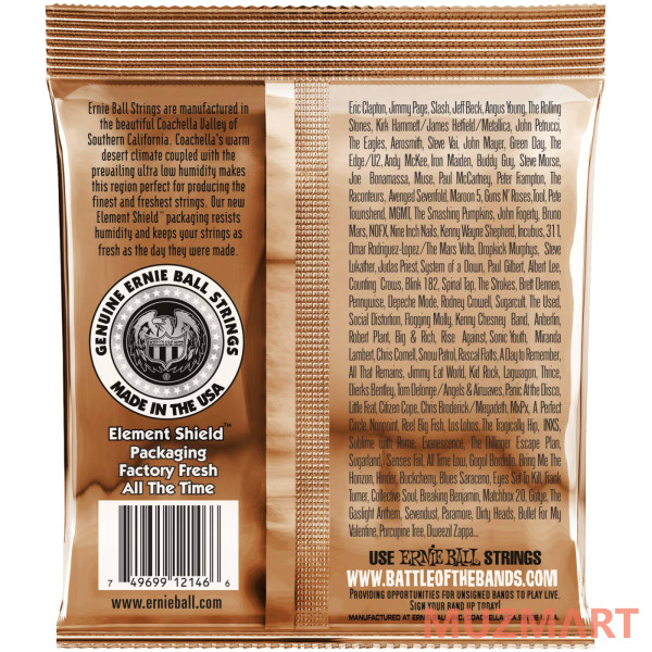 Ernie Ball 2146 Струны для акустической гитары