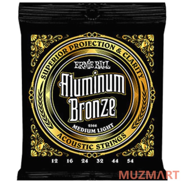 Ernie Ball 2566 Струны для акустической гитары 12-54