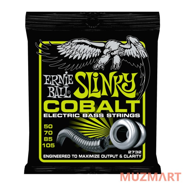 Ernie Ball 2732 Струны для бас-гитары Cobalt Bass Regular Slinky
