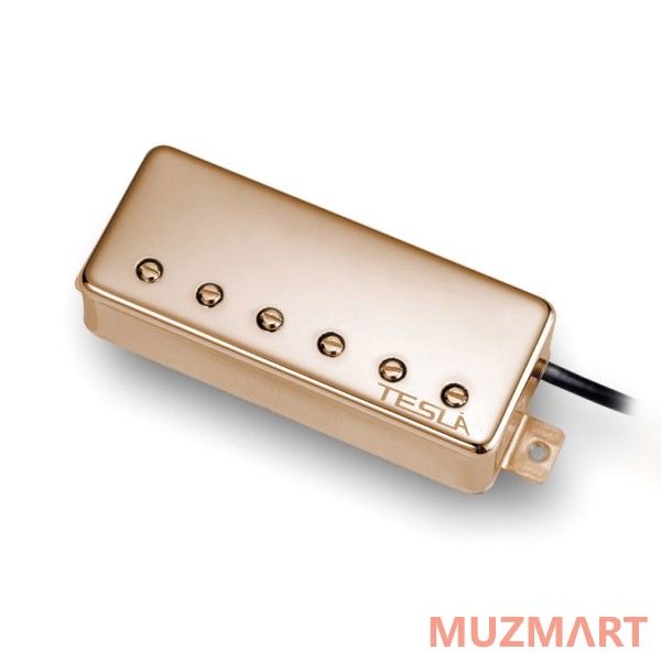 Tesla OPUS-3/GD/BR Bridge Звукосниматель, мини, золотая крышка