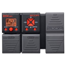 Zoom B1Xon процессор эффектов для бас-гитары с педалью