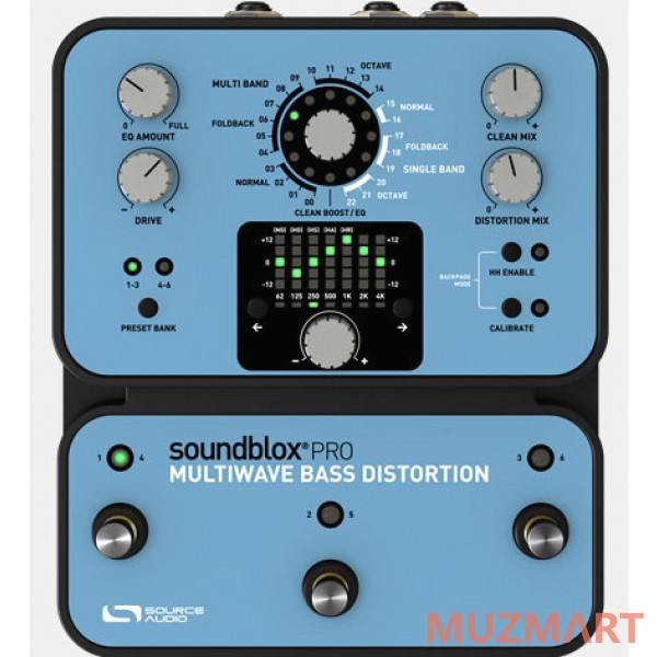 Source Audio SA141 басовый дисторшн нового поколения. Pro версия