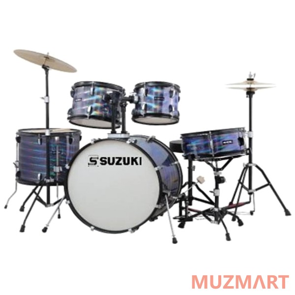 Suzuki SDS-306C BK Барабанная установка (14"12"14"16"22") цвет чёрный