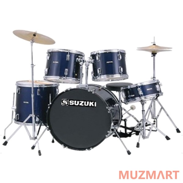 Suzuki SDS-604MB Барабанная установка (14"12"13"16"22") цвет синий