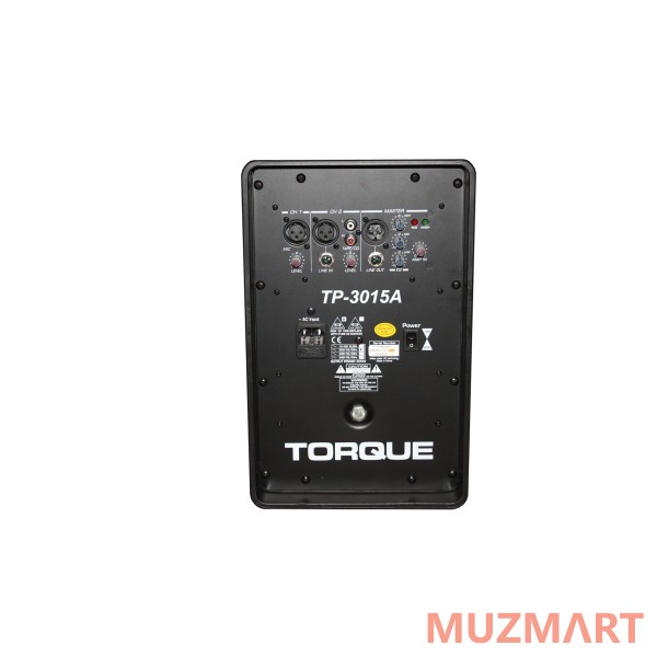 Torque TP3015A активная колонка, пластик, двухполосная