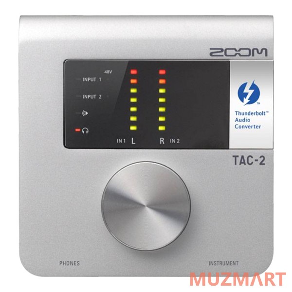 Zoom TAC-2 двухканальный аудиоинтерфейс с ультранизкой задержкой