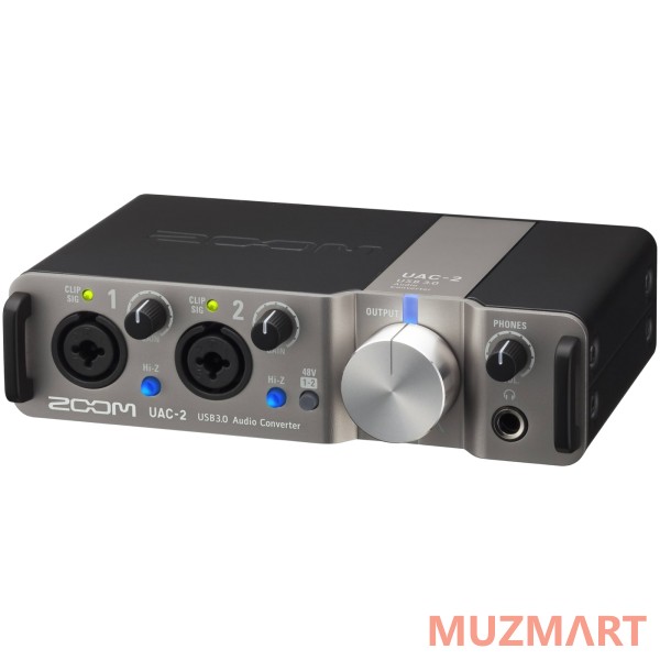 Zoom UAC-2 цифровой USB 3.0 аудиоинтерфейс, 2 канала