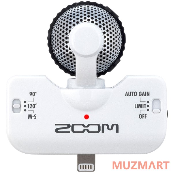 Zoom IQ5W iOS-совместимый стерео-микрофон