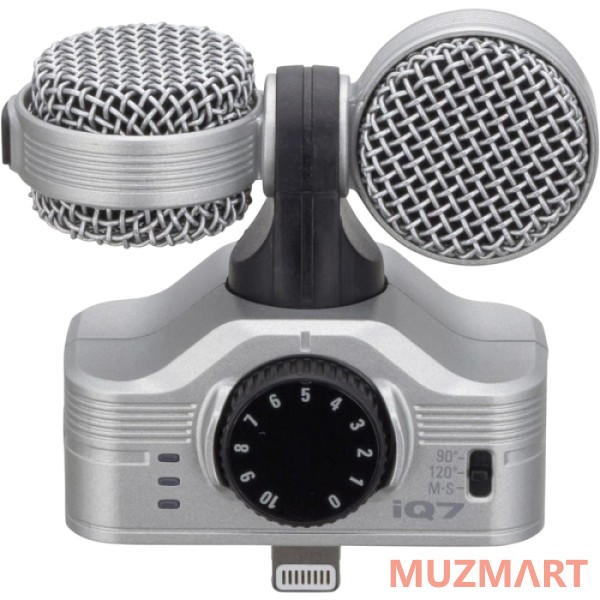 Zoom IQ7 iOS-совместимый стерео-микрофон Mid-Side