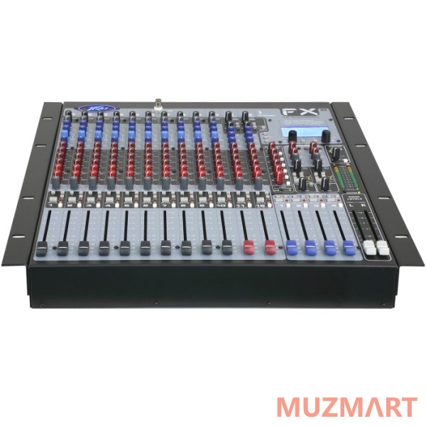 Peavey fx2-16 16-канальный рэковый гибридный аналого-цифровой микшер
