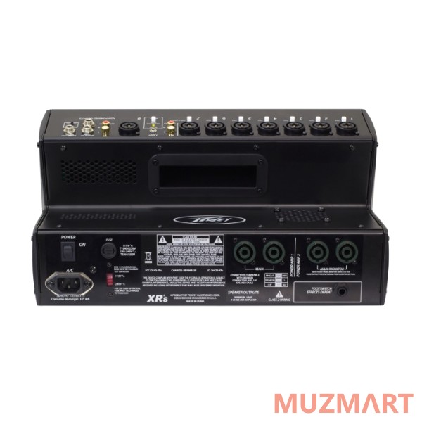 Peavey XR-S 8-канальный активный микшерный пульт с USB, Bluetooth