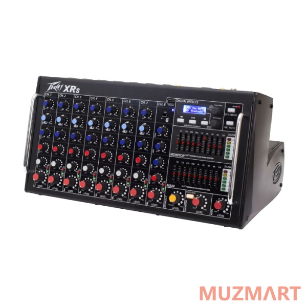 Peavey XR-S 8-канальный активный микшерный пульт с USB, Bluetooth