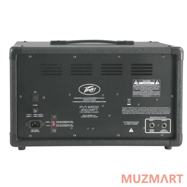 Peavey PVi 6500 6-канальный активный микшерный пульт с USB, Bluetooth