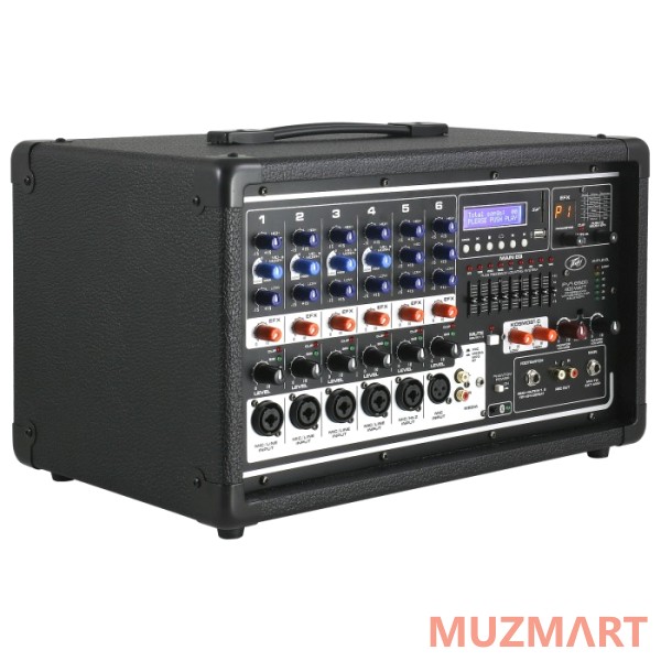 Peavey PVi 6500 6-канальный активный микшерный пульт с USB, Bluetooth
