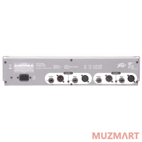 Peavey QF 215 2-канальный 15-полосный эквалайзер