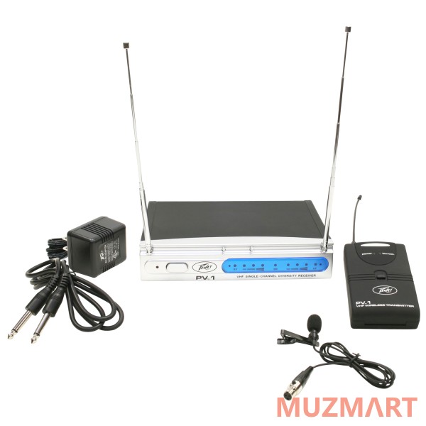 Peavey PV-1 V1 BL 203.400MHZ Одноканальная радиосистема VHF-диапазона
