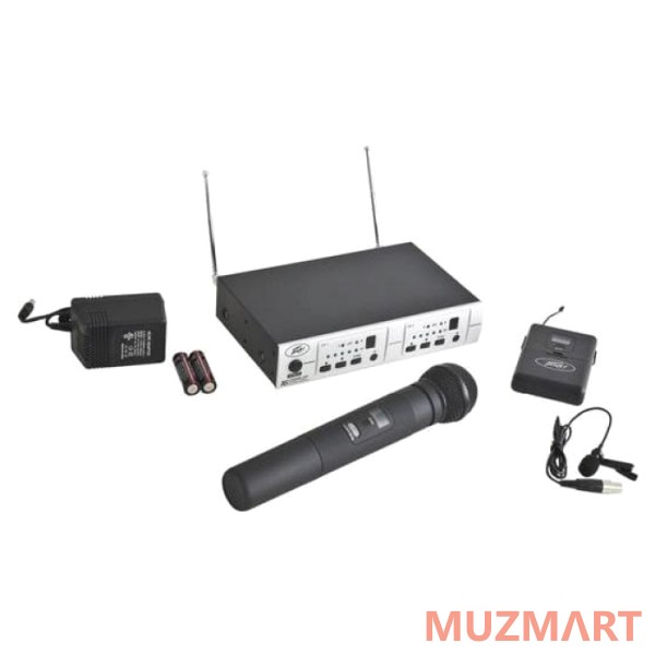 Peavey PV 16DR CHANNEL UHF DUAL RECEIVER - HH/BL 16-канальная радиосистема