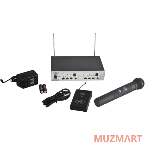 Peavey PV16 D R CHANNEL UHF DUAL RECEIVER - HH/GTR 16-канальная радиосистема UFH