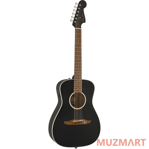 Fender Malibu Special MBK w/bag Электроакустическая гитара