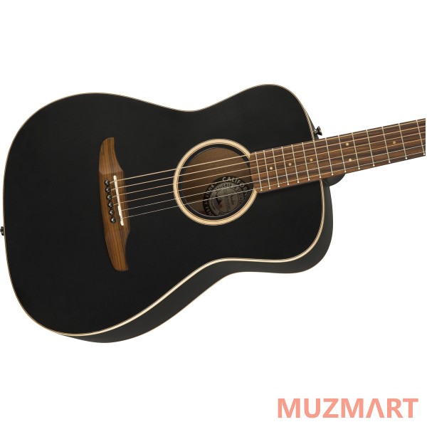 Fender Malibu Special MBK w/bag Электроакустическая гитара