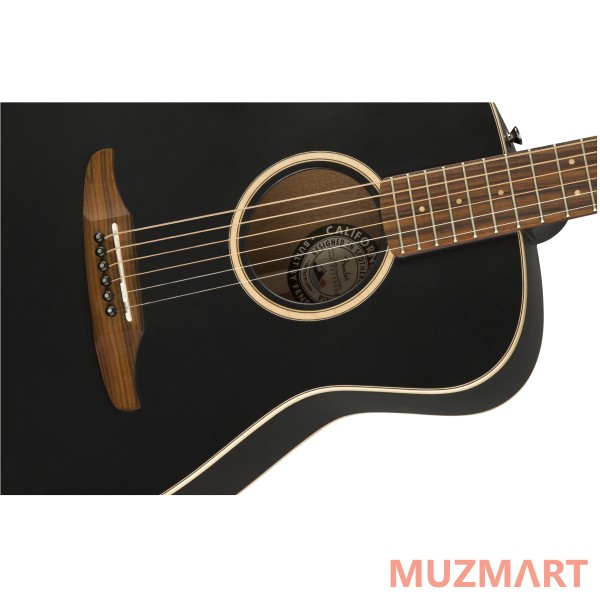 Fender Malibu Special MBK w/bag Электроакустическая гитара