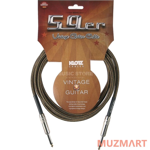 Klotz VIN-0300 59er готовый инструментальный кабель