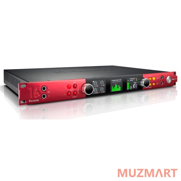 Focusrite Red 16Line Thunderbolt 3 интерфейс